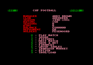 Cup Football 